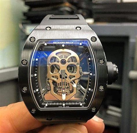 richard mille watch $250 000|Richard Mille totenkopf.